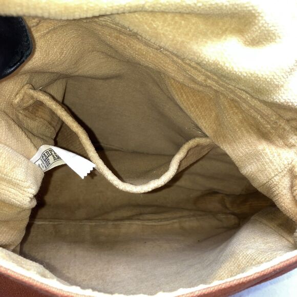 VTG Carpetbags of America Purse Egyptian Print Hobo Bag Purse 1970s Boho Hippie - Picture 14 of 14